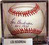 Lou Boudreau on Sportscollectors.Net