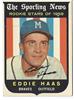 Eddie Haas on Sportscollectors.Net