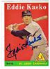 1958 Topps #8 - Eddie Kasko on Sportscollectors.Net