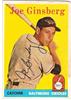 1958 Topps #67 - Joe Ginsberg on Sportscollectors.Net