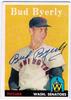 1958 Topps #72 - Bud Byerly (signed on front) on Sportscollectors.Net