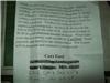 Curt Ford $3.00 fee for cards TTM on Sportscollectors.Net