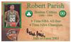 Robert Parish custom ttm on Sportscollectors.Net