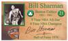 Bill Sharman custom ttm on Sportscollectors.Net