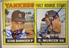 1967 Topps Stan Bahnsen/Bobby Murcer on Sportscollectors.Net