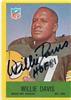 67 Philadelphia Willie Davis on Sportscollectors.Net
