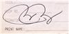 Pat Riley Signed Receipt on Sportscollectors.Net