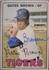1967 Topps Gates Brown on Sportscollectors.Net