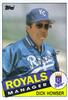 Dick Howser 1985 Topps on Sportscollectors.Net