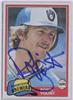 Robin Yount - IP 1981 Topps on Sportscollectors.Net