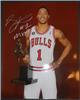 Derrick Rose 16x20 - MVP Trophy on Sportscollectors.Net