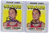 1971-72 Topps Larry Brown on Sportscollectors.Net