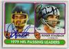 1980 Topps Dan Fouts/Roger Staubach on Sportscollectors.Net