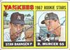 1967 Topps Stan Bahnsen/Bobby Murcer on Sportscollectors.Net