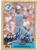 87 Topps Tony Fernandez on Sportscollectors.Net