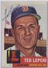 1953 Topps - Ted Lepcio #18 on Sportscollectors.Net