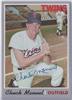 1970 Topps - Charlie Manuel #194 on Sportscollectors.Net