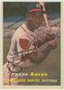 1957 Topps - Hank Aaron #20 - HOF 1982 - (early 1970's example) on Sportscollectors.Net