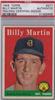 1958 Topps - Billy Martin #271 - PSA Certified (b: 16 May 1928 - d: 25 Dec 1989 at age 61) on Sportscollectors.Net