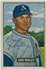 1951 Bowman - Dave Philley #297 (b: 16 May 1920 - d: 15 Mar 2012 at age 91) (Philadelphia Athletics) on Sportscollectors.Net