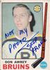 1969-70 OPC Don Awrey/Skip Krake OPC card on Sportscollectors.Net