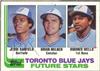 1982 Topps / Toronto Blue Jays Future Stars #203 - Jesse Barfield (JSA Certified) on Sportscollectors.Net