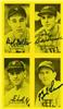 Lou Boudreau, Bob Feller & Bob Lemon signed postcard on Sportscollectors.Net