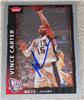 Vince Carter autographed 08-09 Fleer on Sportscollectors.Net
