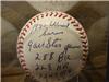 #318 2005 Red Sox Ball Bob Doerr HOF 86 1946 World Series 9 All Star Games .288 BA 223 HR 1247 RBI 2023 Hits on Sportscollectors.Net