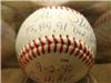 #566 2007 Blue Jays Ball Dave Stieb 85, 89, 91 Div. Champs 7x All-Star Starter 83+84 1992 WS Champs 9-290 No-Hitter 15 Seasons 79-92+98 Blue Jays All-Time Leader Wins-175 I.P. -2873 Strikeouts-1658 Starts-408 Shutouts-30 C.G.-103 on Sportscollectors.Net