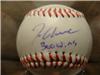 #701 2008 Braves Ball Tom Glavine 300 Wins on Sportscollectors.Net