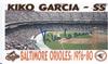 Kiko Garcia on Sportscollectors.Net