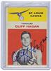1961 Fleer Cliff Hagan on Sportscollectors.Net