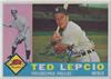 1960 Topps - Ted Lepcio #97 on Sportscollectors.Net