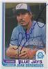 1982 O-Pee-Chee - Juan Berenguer #107 on Sportscollectors.Net