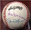 HOF Multi-Signed Ball3 on Sportscollectors.Net
