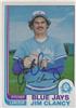 1982 O-Pee-Chee - Jim Clancy #28 on Sportscollectors.Net