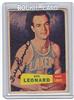 1957 Topps Bob Leonard on Sportscollectors.Net
