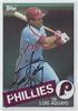 1985 Topps - Luis Aguayo #663 on Sportscollectors.Net