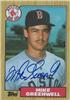 1987 Topps #259 Mike Greenwell on Sportscollectors.Net