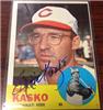 Eddie Kasko on Sportscollectors.Net