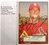 Josh Kinney 06T '52 Rookie TTM on Sportscollectors.Net