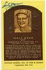 Early Wynn HOF Plaque on Sportscollectors.Net