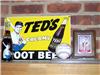 Ted Williams signed OALB and Original Bottle of Ted's Root Beer on Sportscollectors.Net
