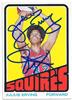 Julius Erving autographed 1972-73 Topps on Sportscollectors.Net