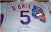 Charlie O'Brien PS 5/30/14 Mets 1991 GU Jersey & mini mask on Sportscollectors.Net