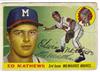 1955 eddie math on Sportscollectors.Net