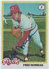 1978 Topps - Fred Norman #273 on Sportscollectors.Net
