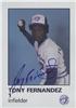 1986 Blue Jays Fire Safety - Tony Fernandez #1 / #9 (White Borders / Second Printing) (Toronto Blue Jays) on Sportscollectors.Net