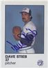 1986 Blue Jays Fire Safety - Dave Stieb #37 / #29 (Toronto Blue Jays) (White Borders / Second Printing) on Sportscollectors.Net